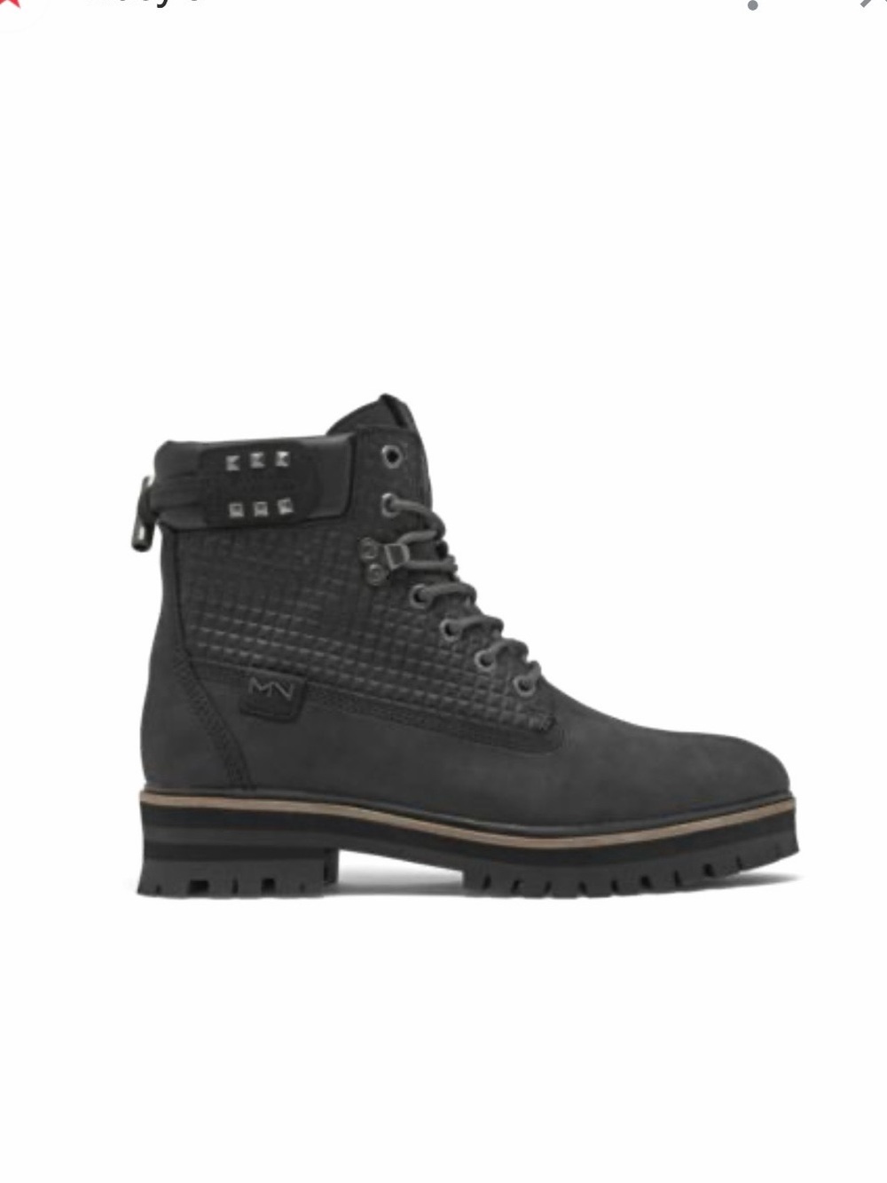 Studded Leather Lumber Jill Boots
